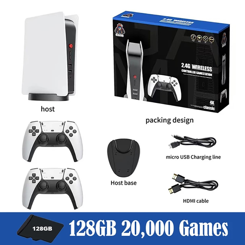Gaming Console Gs5 - Built-in 15000 Games Play Station5 Television