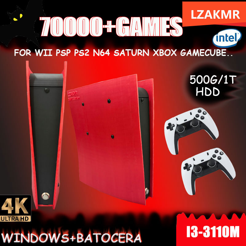 Gaming Console Gs5 - Retro Game Console X2 Batocera I3-3110M
