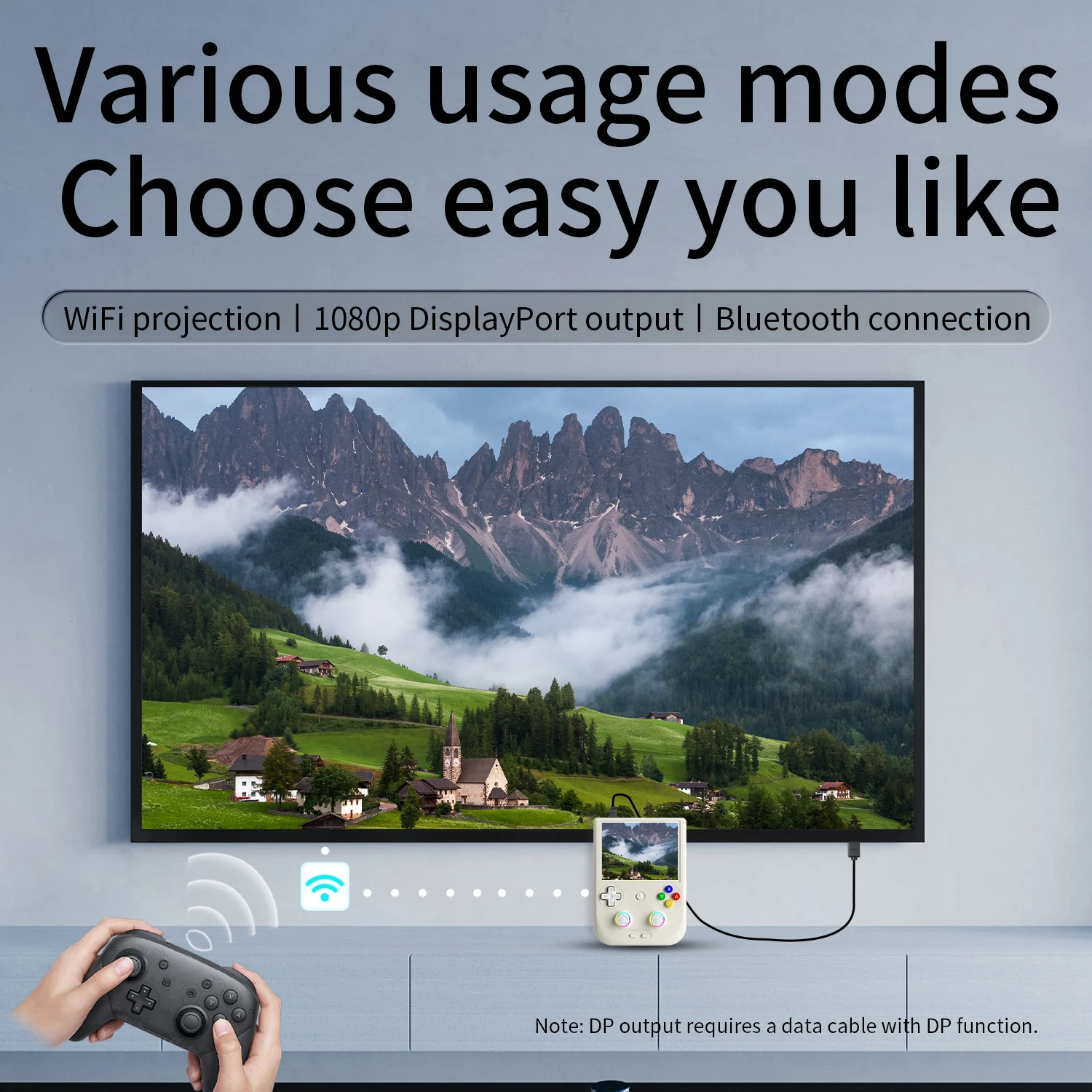 ANBERNIC RG 406V Handheld Game - огляд і ціна Gaming Console Bluetooth