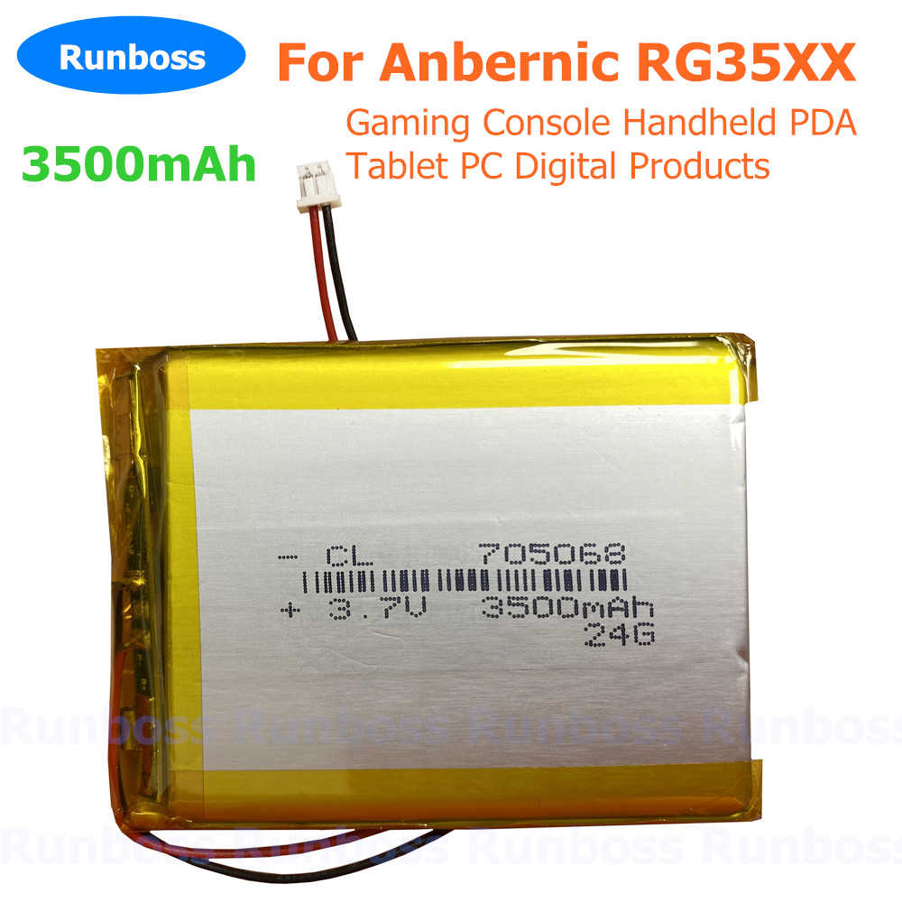 3.7V 3500mAh 705068 1.25mm Lit - огляд і ціна Gaming Console Bluetooth