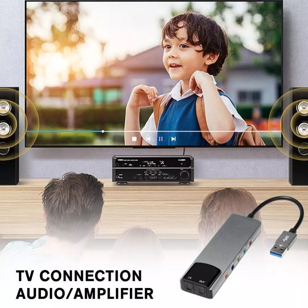 New USB Sound Card 7.1 5.1 Cha - огляд і ціна Gaming Console For Pc