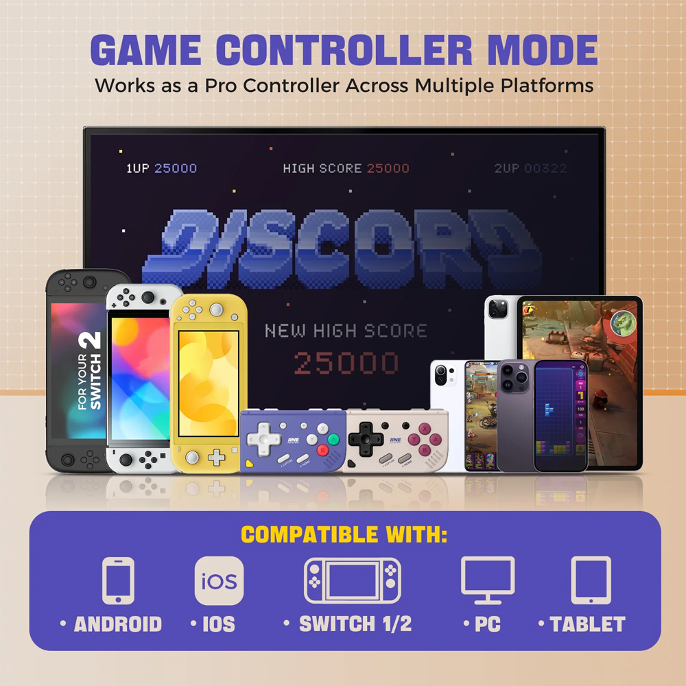 IINE Ananke Gen 2 Retro Mini G - огляд і ціна Gaming Console Bluetooth