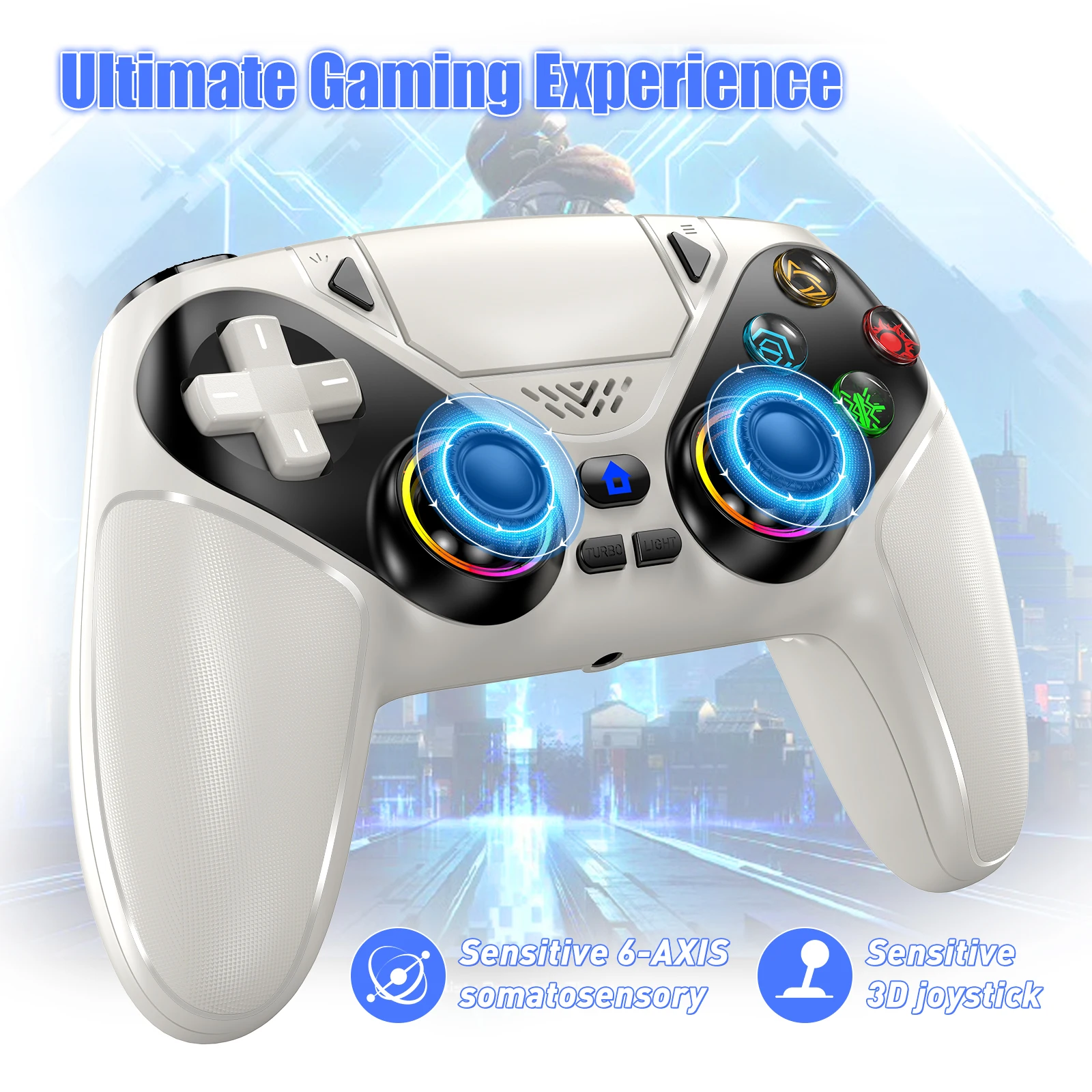 Wireless Controller Gamepad Fo - огляд і ціна Gaming Console Bluetooth