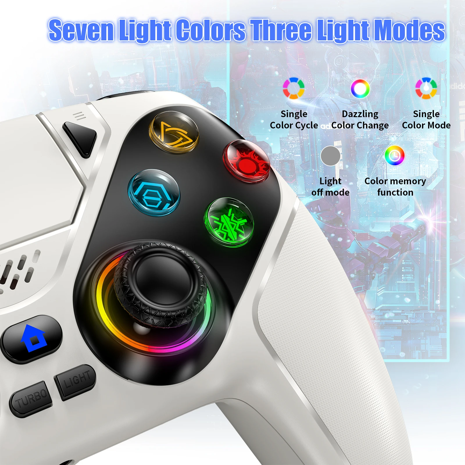 Wireless Controller Gamepad Fo - огляд і ціна Gaming Console Bluetooth