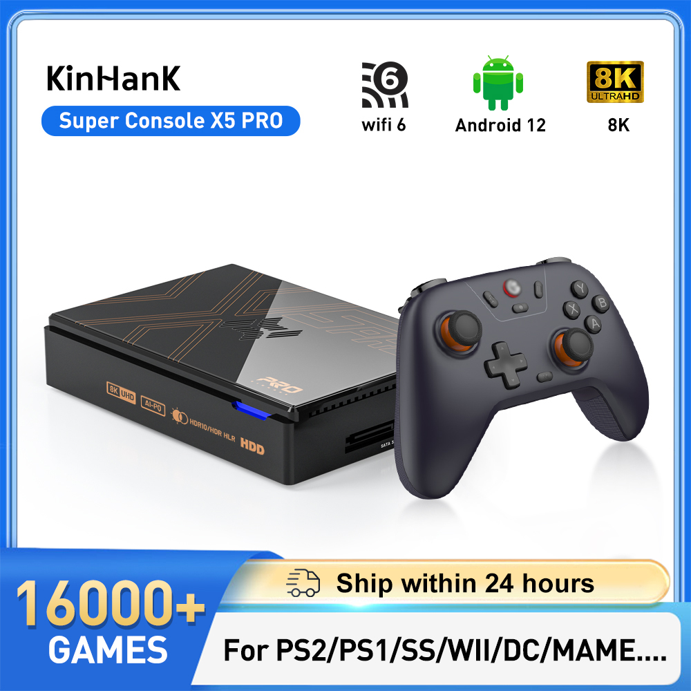 Kinhank Super Console X5 PRO R - огляд і ціна Gaming Console Gs5