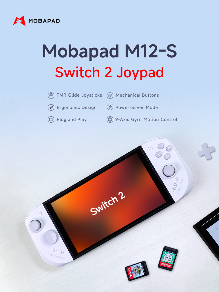 MOBAPAD M12 S Joycon Gaming Co - огляд і ціна Gaming Console Bluetooth