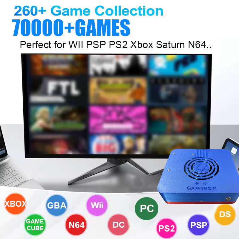 GD10 Dual System Retro Game Co - огляд і ціна Gaming Console Gs5