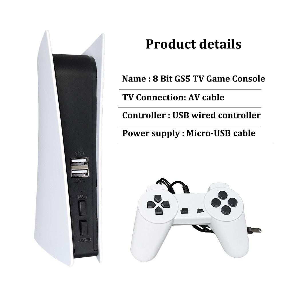 GS5 8-bit TV Video AV Output U - огляд і ціна Gaming Console Gs5