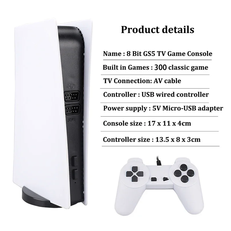 Retro GS5 Mini TV Handheld Gam - огляд і ціна Gaming Console Gs5