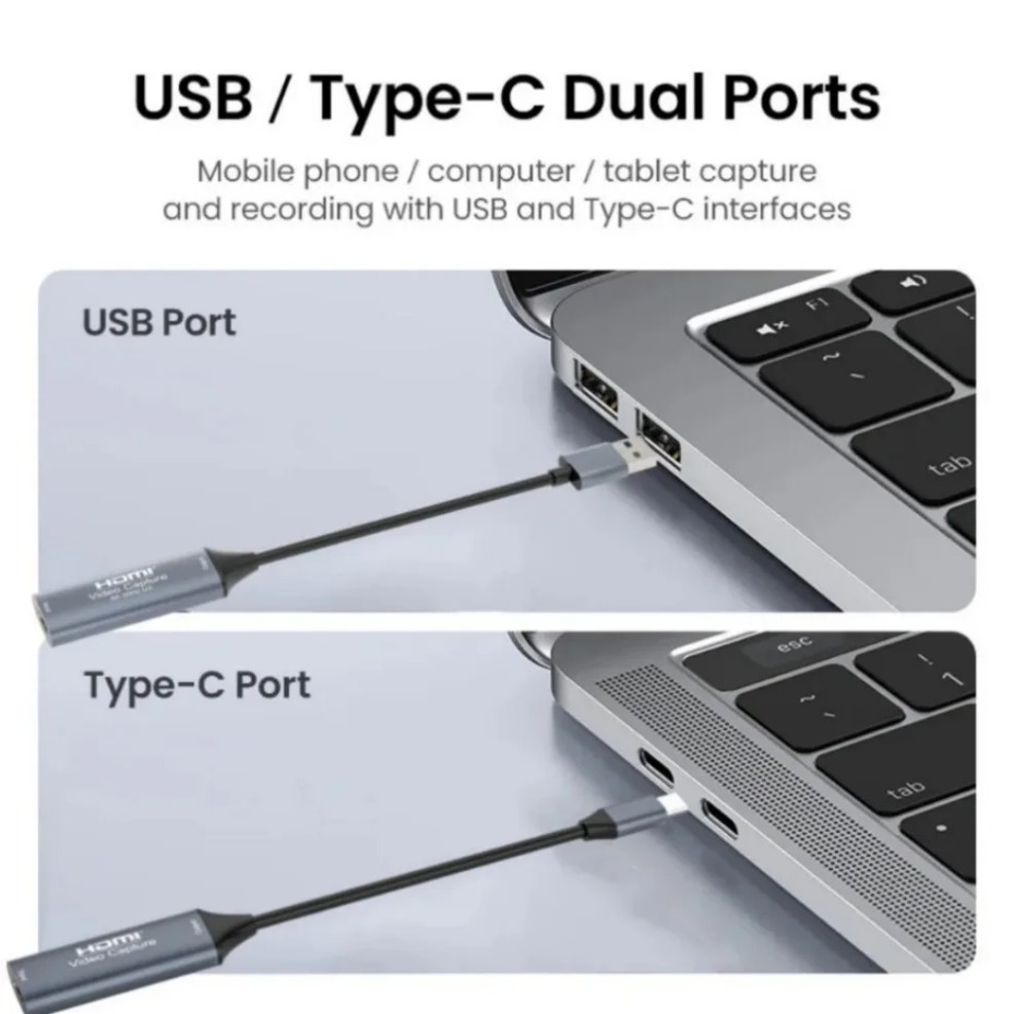 USB-C 2.0/3.0 HDMI Video Captu - огляд і ціна Gaming Console For Pc