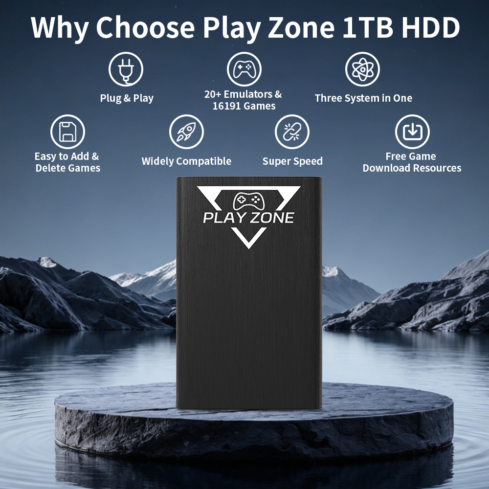 Play Zone 1TB Portable Gaming  - огляд і ціна Gaming Console Zone