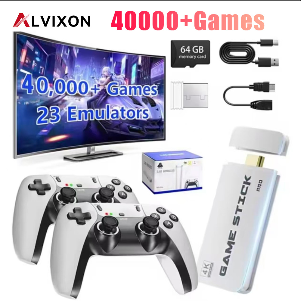 ALVIXON 128G 4K CPS1 SFC GB GB - огляд і ціна Gaming Console Gs5