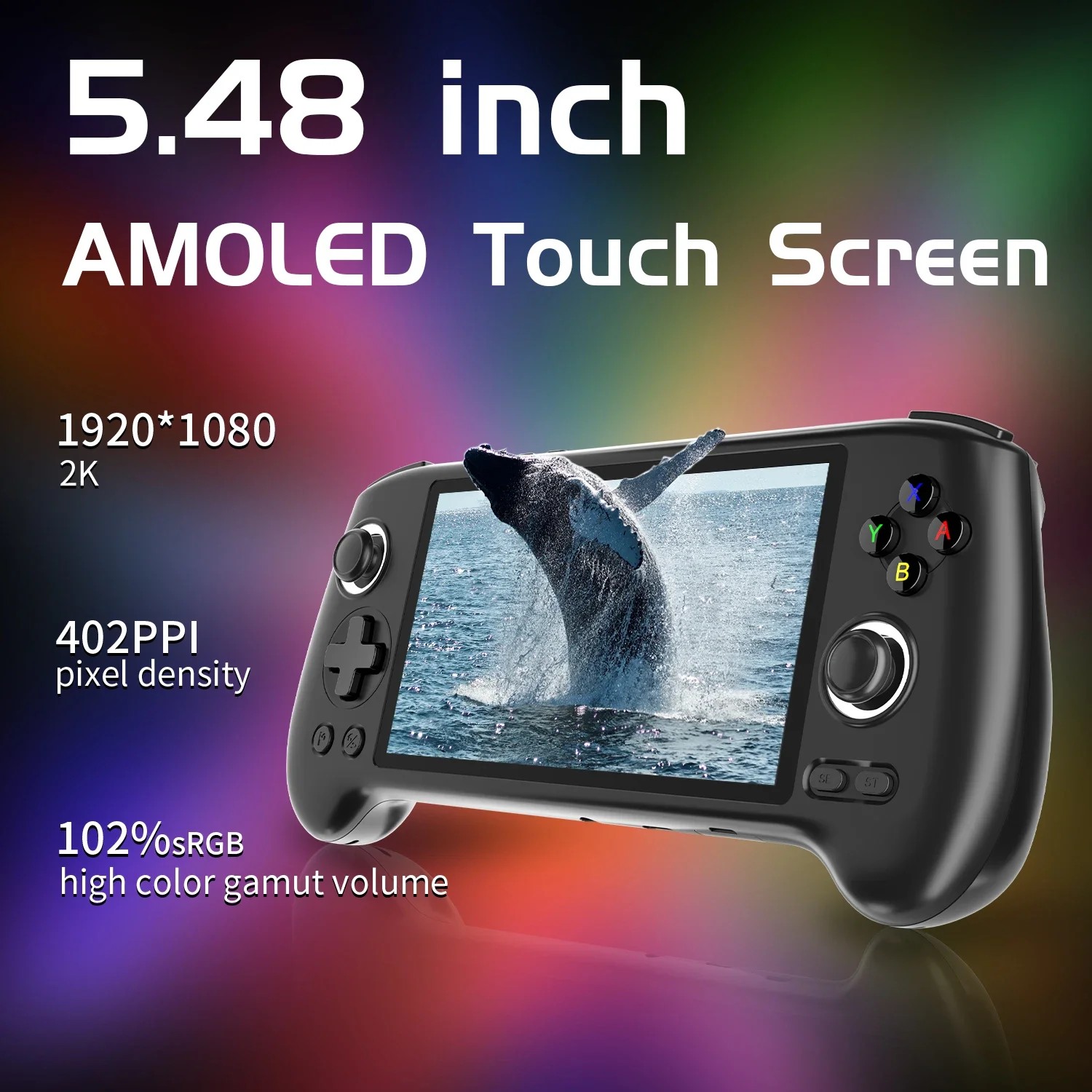ANBERNIC RG556 Video Handheld  - огляд і ціна Gaming Console Bluetooth
