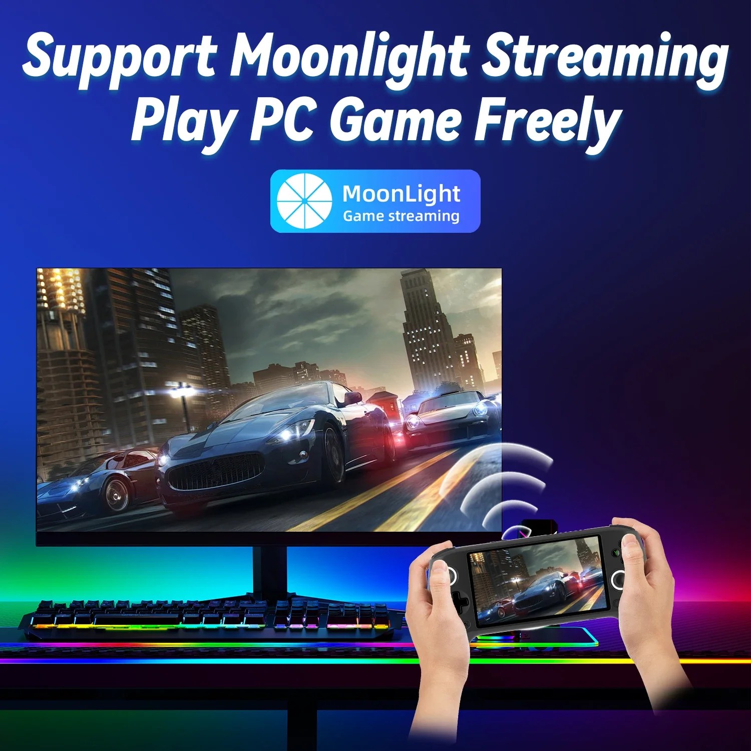 ANBERNIC RG556 Video Handheld  - огляд і ціна Gaming Console Bluetooth