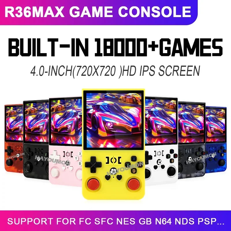 R36 Max Portable Handheld Retr - огляд і ціна Gaming Console R36 Max