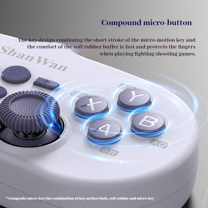 Shanwan Q38 Pocket Game Contro - огляд і ціна Gaming Console Bluetooth