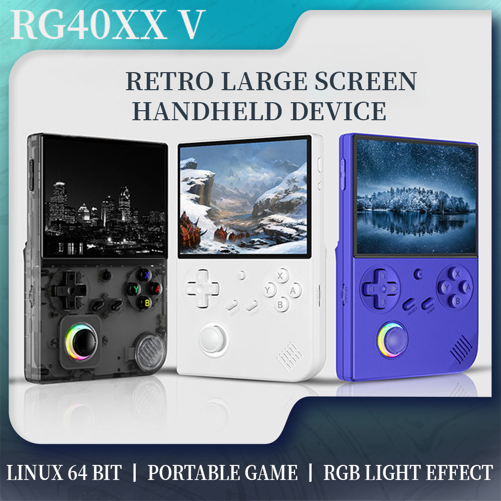 RG40XXV 64-bit Linux Retro Han - огляд і ціна Gaming Console Bluetooth