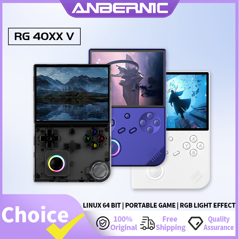 RG40XXV 64-bit Linux Retro Han - огляд і ціна Gaming Console Bluetooth