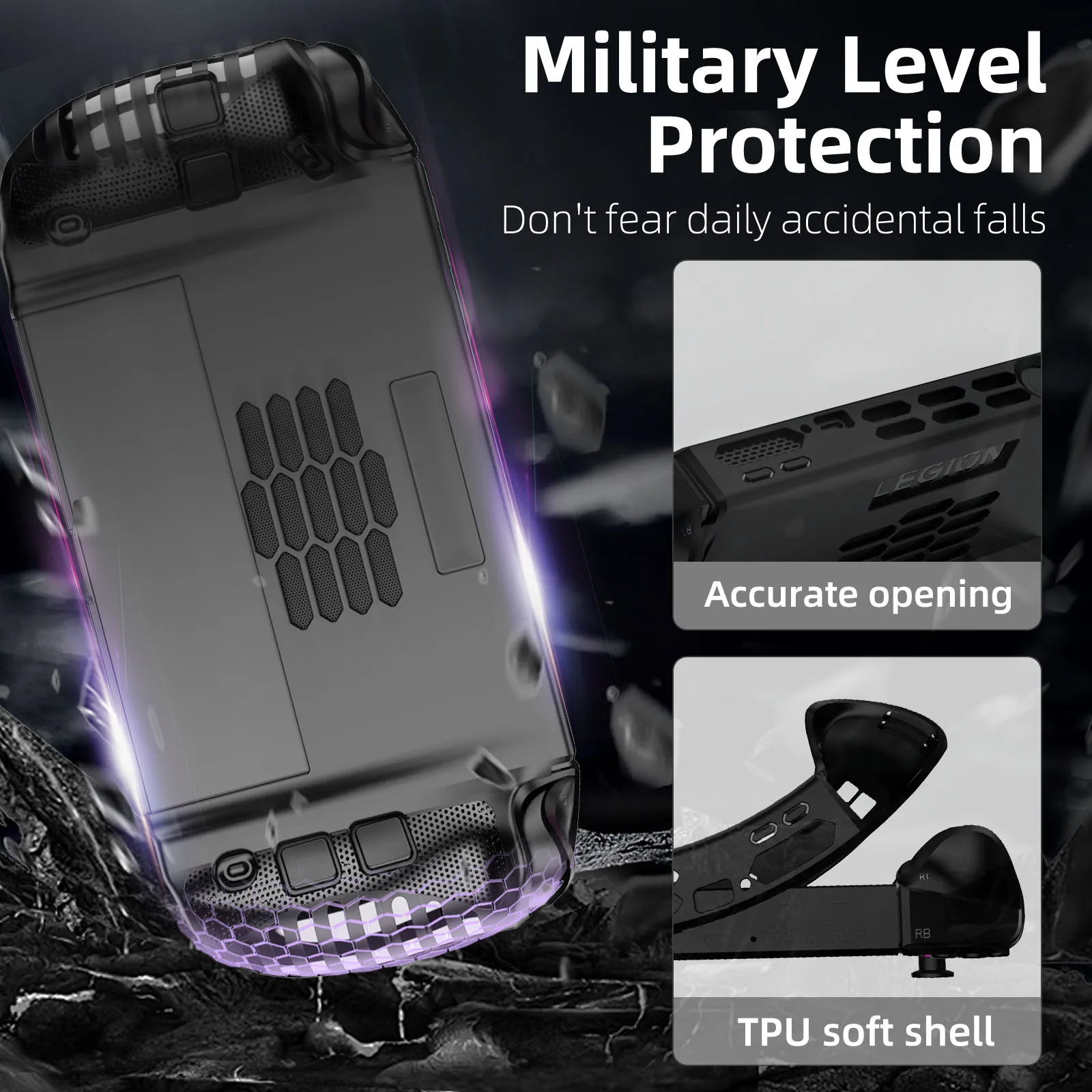 TPU Case for Lenovo Legion Go  - огляд і ціна Gaming Console Lenovo